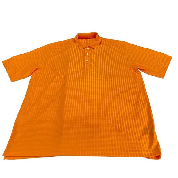 Jack Nicklaus Polo Shirt Mens Size XL Yellow Plaid Golf Performance Short Sleeve - Picture 9 of 13